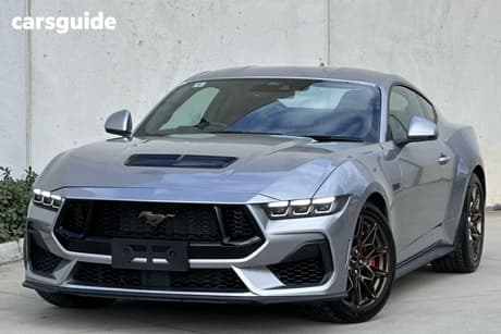 Silver 2024 Ford Mustang Fastback Gt 5.0 V8