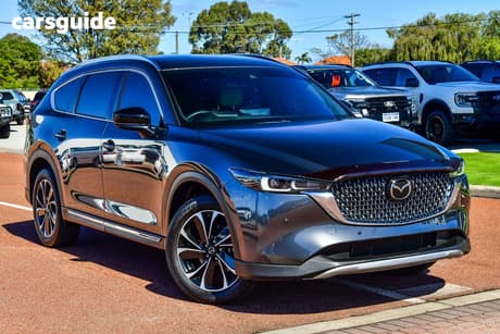 Grey 2023 Mazda CX-8 Wagon D35 Touring Active (Awd)
