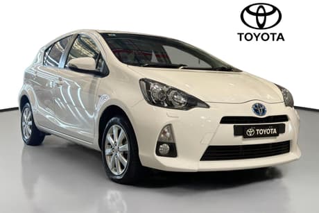 White 2014 Toyota Prius C Hatchback I-Tech Hybrid
