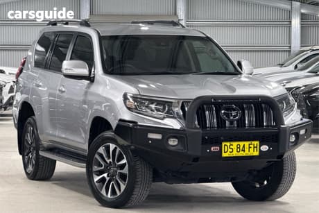 Silver 2023 Toyota Landcruiser Prado Wagon Vx