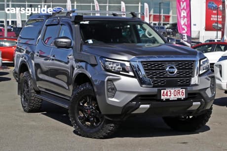 Grey 2021 Nissan Navara Dual Cab Pick-up St-X (4X4) Leather/Sunroof