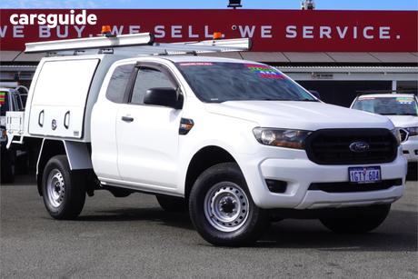 White 2019 Ford Ranger Super Cab Chassis Xl 3.2 (4X4)