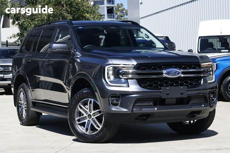 Grey 2025 Ford Everest Wagon Trend (4Wd)
