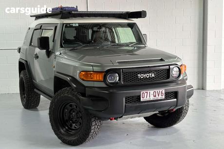 Grey 2012 Toyota FJ Cruiser Wagon