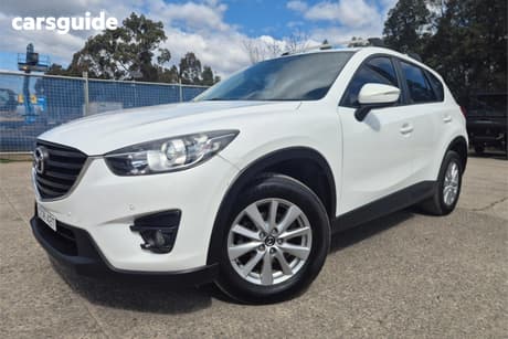 White 2016 Mazda CX-5 Wagon Maxx Sport (4X4)