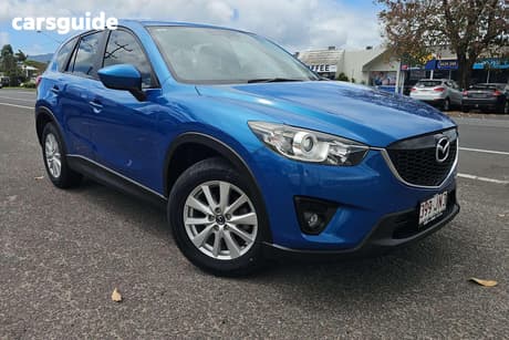 Blue 2013 Mazda CX-5 Wagon Maxx Sport (4X4)
