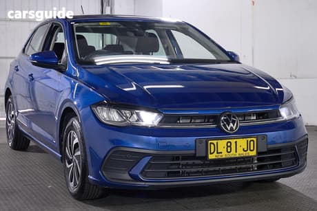 Blue 2024 Volkswagen Polo Hatchback Life