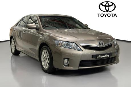 Silver 2010 Toyota Camry Sedan Hybrid