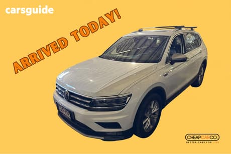 White 2018 Volkswagen Tiguan Wagon Allspace 132 Tsi Comfortline
