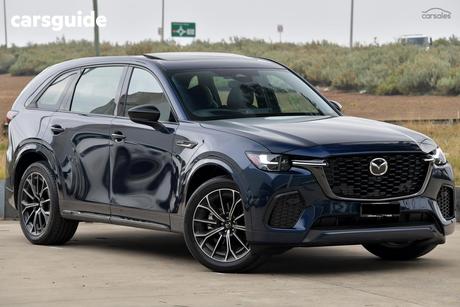 Blue 2024 Mazda CX-70 Wagon D50E Azami