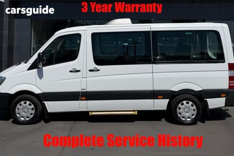 White 2016 Mercedes-Benz Sprinter Bus Transfer