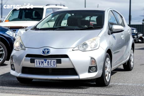 Silver 2012 Toyota Prius C Hatchback Hybrid