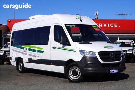 White 2021 Mercedes-Benz Sprinter Van 316Cdi Vs30 Lwb Rwd