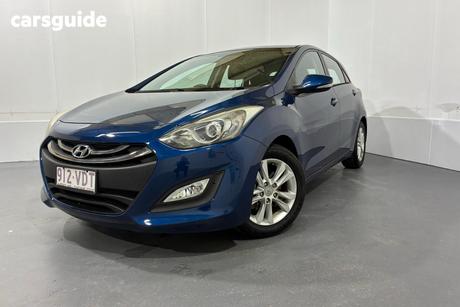 Blue 2014 Hyundai I30 Hatchback Trophy