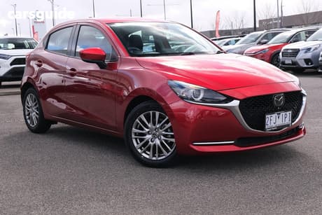 Red 2020 Mazda 2 Hatchback G15 Gt
