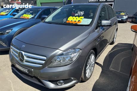 Grey 2012 Mercedes-Benz B200 Hatchback Cdi Be