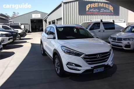 White 2017 Hyundai Tucson Wagon Active X (Fwd)