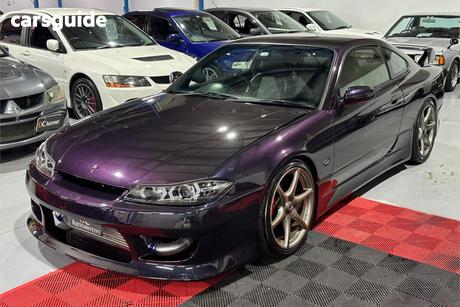 Purple 2002 Nissan 200SX Coupe Spec S