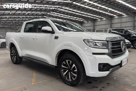 White 2025 GWM Cannon Dual Cab Utility Premium (4X4)