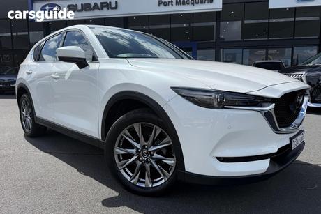White 2019 Mazda CX-5 Wagon Akera (4X4)