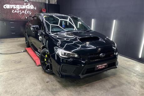 Black 2018 Subaru WRX Sedan Sti Premium