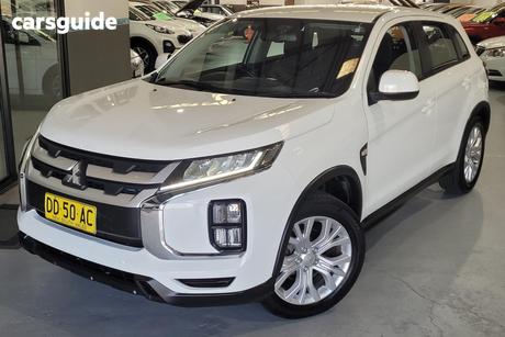 White 2021 Mitsubishi ASX Wagon Es (2Wd)