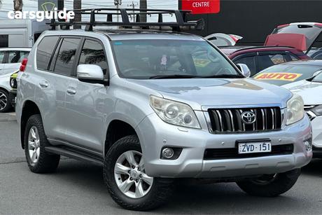 Silver 2013 Toyota Landcruiser Prado Wagon Altitude (4X4)
