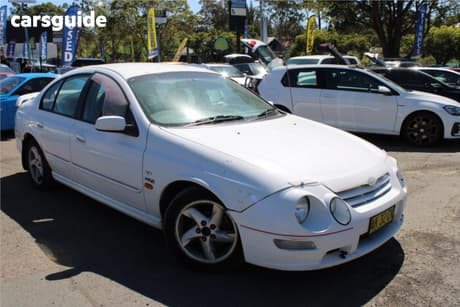 White 2001 Ford Falcon Sedan Xr6