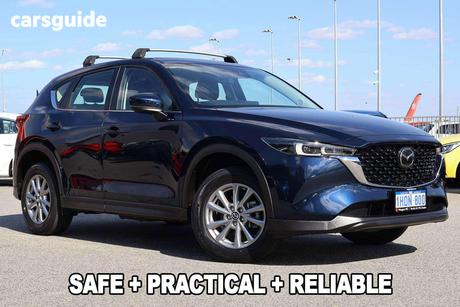 Blue 2022 Mazda CX-5 Wagon Maxx Sport (Fwd)