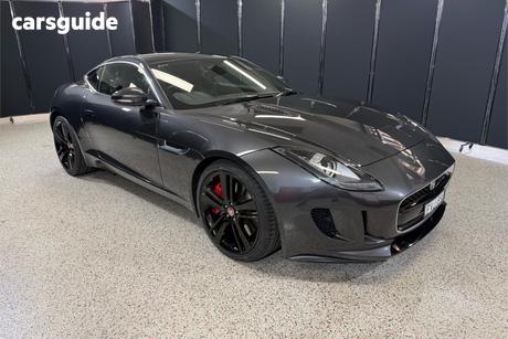 Grey 2017 Jaguar F-Type Coupe V6 400 Sport (294Kw)