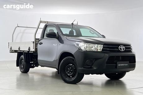 Silver 2019 Toyota Hilux Cab Chassis Workmate