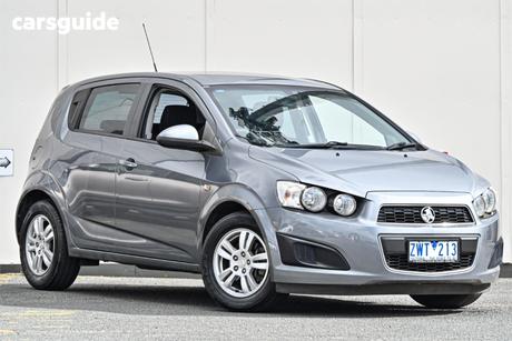 Grey 2013 Holden Barina Hatchback Cd