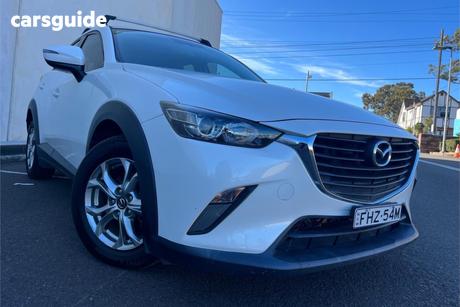 White 2017 Mazda CX-3 Wagon Maxx (Fwd)