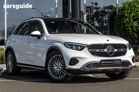 White 2025 Mercedes-Benz GLC200 Wagon 4Matic