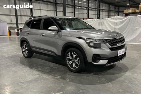 Grey 2020 Kia Seltos Wagon Sport+ (Fwd)