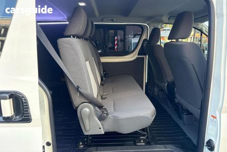 White 2020 Toyota HiAce Van Lwb Crew Tow & Stow Pack