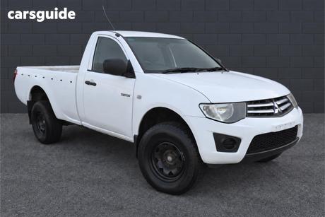 White 2011 Mitsubishi Triton Utility Glx
