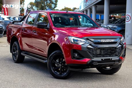 Red 2025 Isuzu D-MAX Crew Cab Utility X-Rider (4X4)