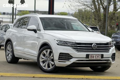 White 2020 Volkswagen Touareg Wagon 190Tdi Premium