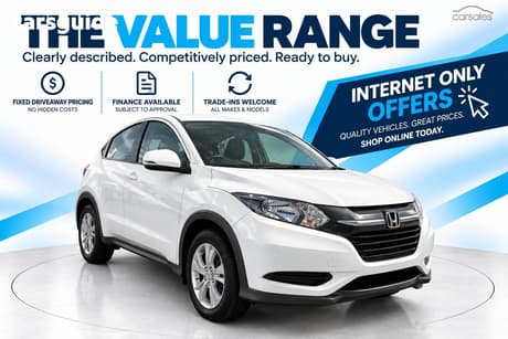 White 2017 Honda HR-V Wagon Vti