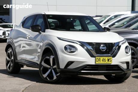 White 2021 Nissan Juke Hatchback St-L