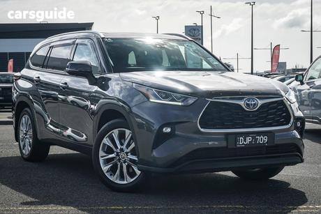 Grey 2024 Toyota Kluger Wagon Grande Hybrid Awd