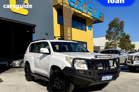White 2010 Toyota Landcruiser Prado Wagon Gxl (4X4)