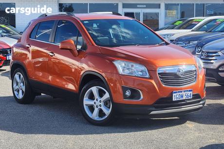 Orange 2016 Holden Trax Wagon Ltz