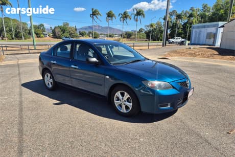 Blue 2007 Mazda 3 Sedan Neo