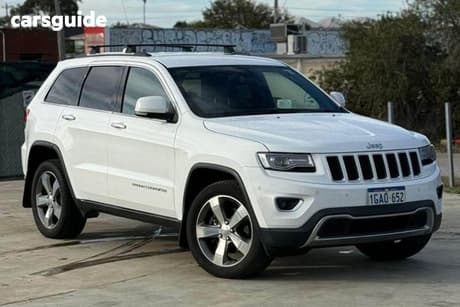 White 2016 Jeep Grand Cherokee Wagon Limited (4X4)