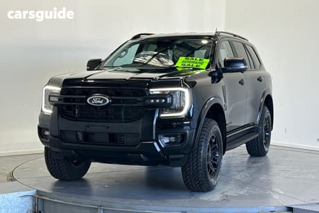 Black 2025 Ford Everest Wagon Tremor (4Wd)