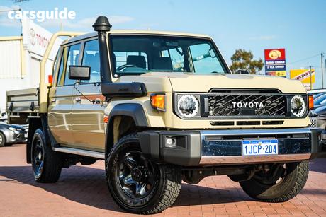 Gold 2024 Toyota Landcruiser Double Cab Chassis Lc79 Gxl
