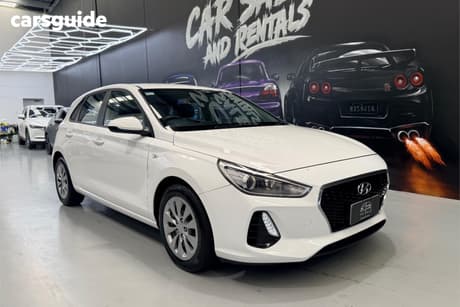 White 2019 Hyundai I30 Hatchback Go