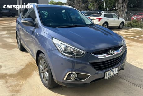 Blue 2013 Hyundai IX35 Wagon Se (Fwd)